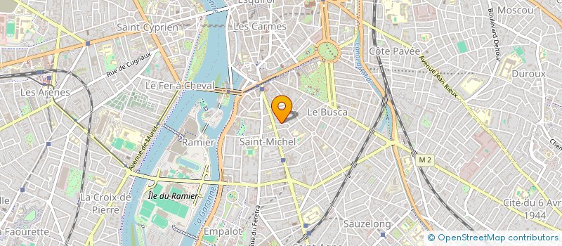 localisation de l'entreprise MONSIEUR ROLAND SEGONDS  TOULOUSE