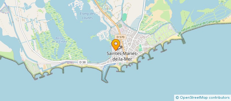 localisation de l'entreprise MONSIEUR ROLAND SELLIER à SAINTES-MARIES-DE-LA-MER