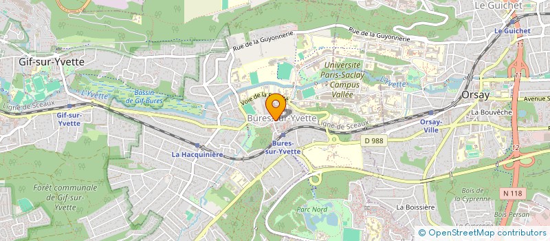 localisation de l'entreprise MONSIEUR ROLAND SENEOR à BURES-SUR-YVETTE