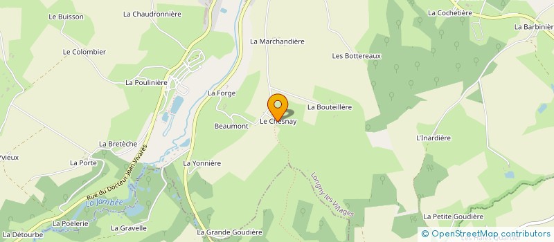 localisation de l'entreprise MONSIEUR ROLAND SEPTIER à LONGNY LES VILLAGES