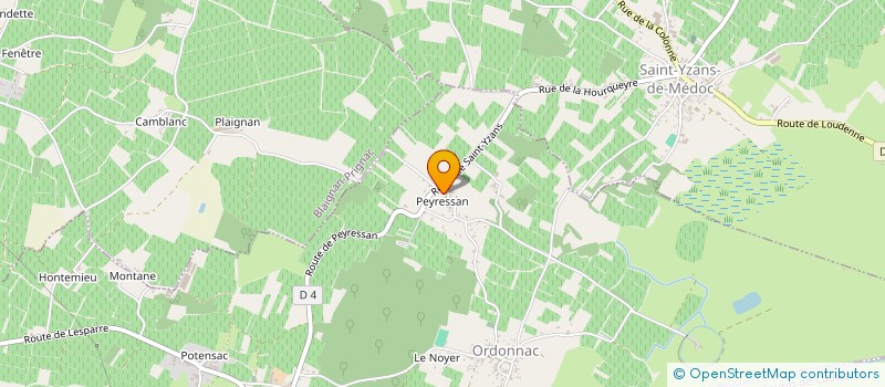 localisation de l'entreprise MONSIEUR ROLAND SIGNORET  ORDONNAC