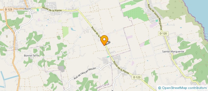 localisation de l'entreprise MONSIEUR ROLAND SIOUDAN  SAINTE-ROSE