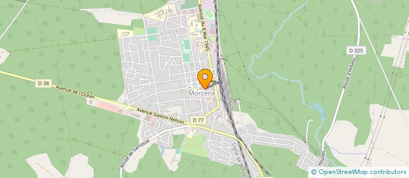 localisation de l'entreprise MONSIEUR ROLAND SOURDEVAL à MORCENX-LA-NOUVELLE