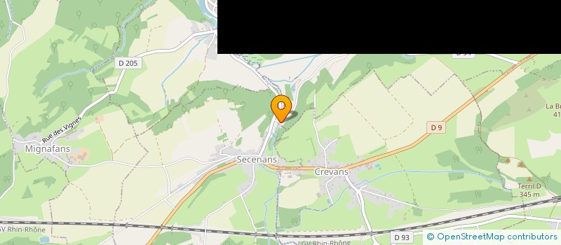 localisation de l'entreprise MONSIEUR ROLAND STALDER  GRANGES-LE-BOURG