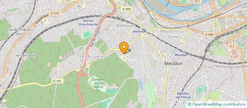 localisation de l'entreprise MONSIEUR ROLAND STASIA à MEUDON