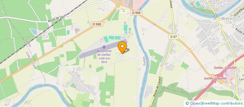 localisation de l'entreprise MONSIEUR ROLAND SUAU à GAILLAC