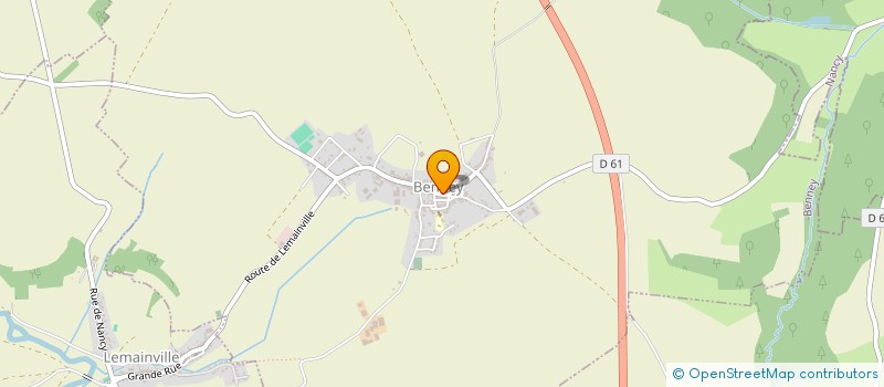 localisation de l'entreprise MONSIEUR ROLAND THIENNEMENT  LEBEUVILLE