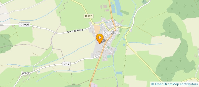 localisation de l'entreprise MONSIEUR ROLAND THILLEMENT à DAMVILLERS