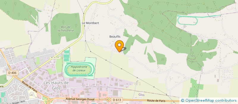 localisation de l'entreprise MONSIEUR ROLAND THINARD  HERMIVAL-LES-VAUX