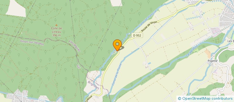 localisation de l'entreprise MONSIEUR ROLAND THOMANN  GREOUX-LES-BAINS