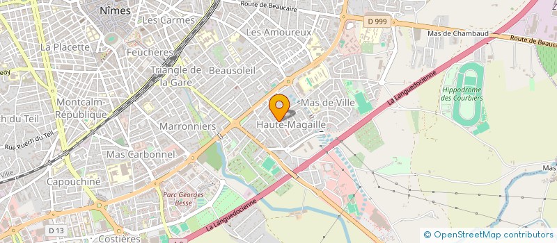 localisation de l'entreprise MONSIEUR ROLAND TOMATIS  NIMES