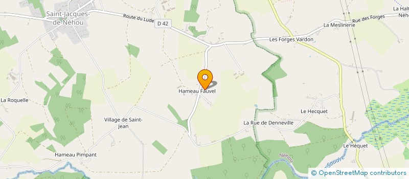 localisation de l'entreprise MONSIEUR ROLAND TRAVERS  SAINT-JACQUES-DE-NEHOU