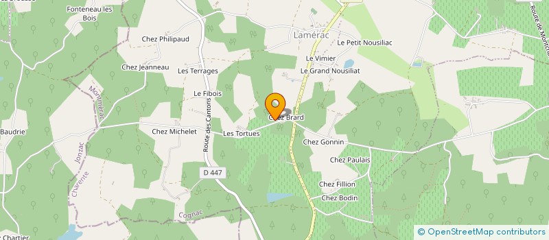 localisation de l'entreprise MONSIEUR ROLAND TRIPELON à GUIMPS