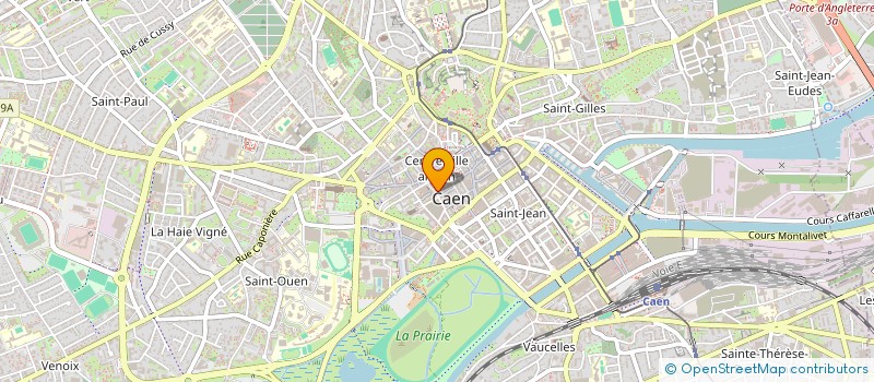 localisation de l'entreprise MONSIEUR ROLAND TROCHET  CAEN