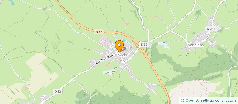 localisation de l'entreprise MONSIEUR ROLAND TROUF  LES PREMIERS SAPINS