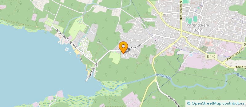 localisation de l'entreprise MONSIEUR ROLAND VAN HOOK  YCHOUX