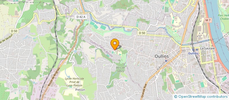 localisation de l'entreprise MONSIEUR ROLAND VANEL à OULLINS-PIERRE-BENITE