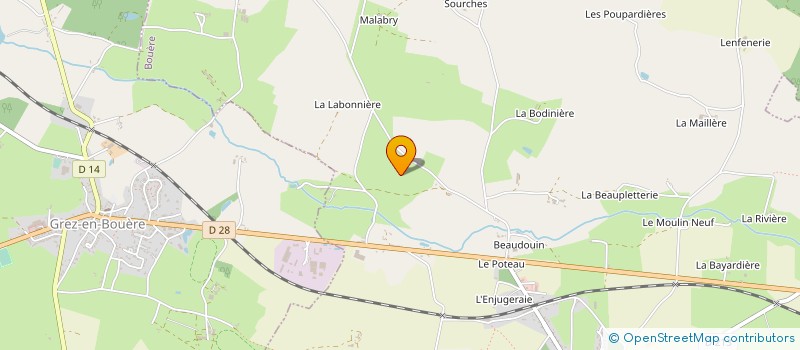 localisation de l'entreprise MONSIEUR ROLAND VAUTIER à GREZ-EN-BOUERE