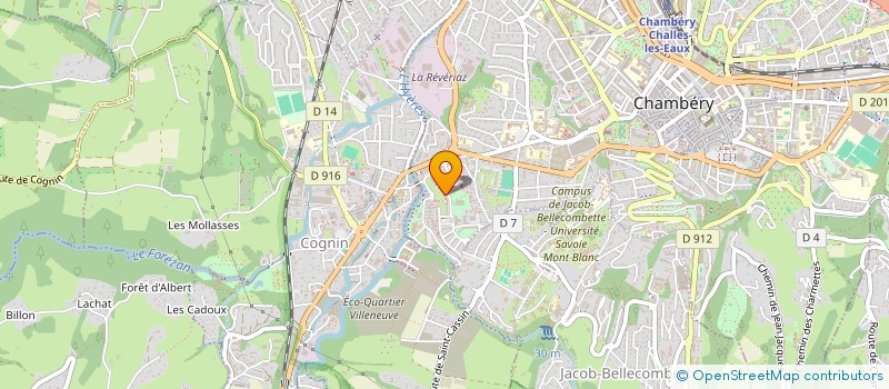 localisation de l'entreprise MONSIEUR ROLAND VAZQUEZ-RODRIGUEZ à CHAMBERY