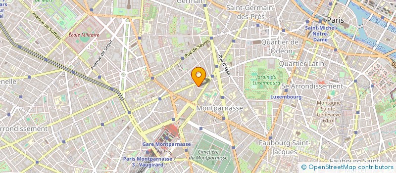 localisation de l'entreprise MONSIEUR ROLAND VERLAGUET  PARIS