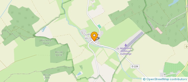 localisation de l'entreprise MONSIEUR ROLAND VOINOT à GUEBLANGE-LES-DIEUZE
