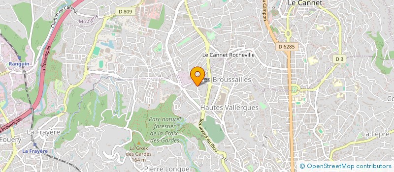 localisation de l'entreprise MONSIEUR ROLAND VYNCKE  CANNES