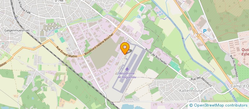 localisation de l'entreprise MONSIEUR ROLAND WEISS à HAGUENAU