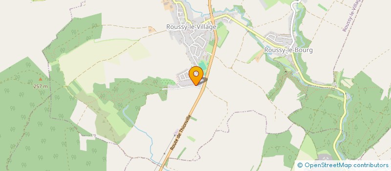 localisation de l'entreprise MONSIEUR ROLAND WUTTKE  ROUSSY-LE-VILLAGE