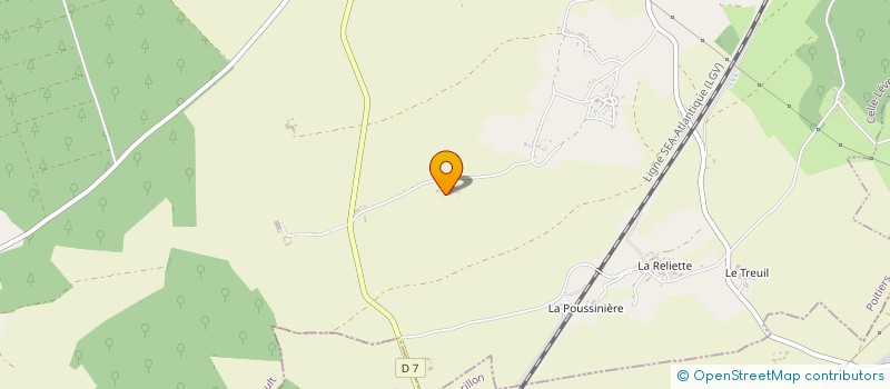 localisation de l'entreprise MONSIEUR ROLANDE BOURGET  CURZAY-SUR-VONNE