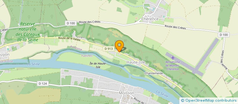 localisation de l'entreprise MONSIEUR ROLANDO PINTO  HAUTE-ISLE