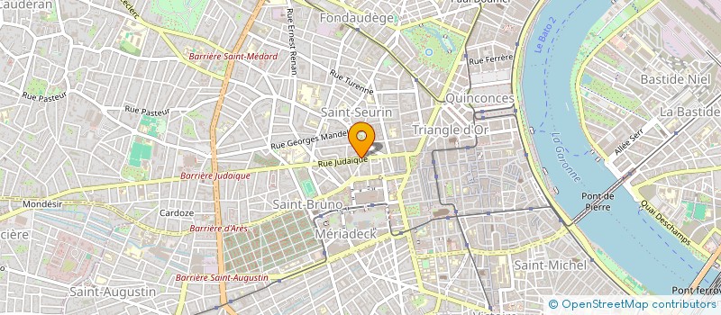 localisation de l'entreprise MONSIEUR ROLANDS BEKERS  BORDEAUX