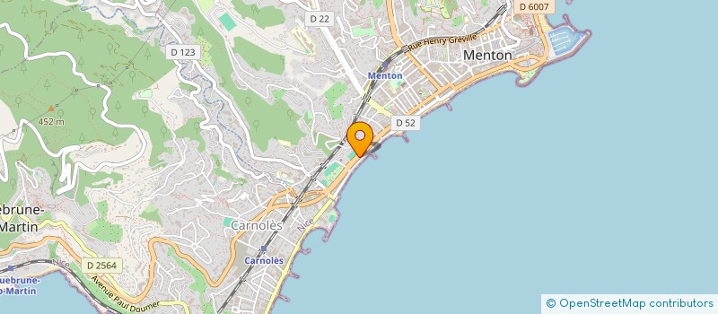localisation de l'entreprise MONSIEUR ROLDAN CLAUDIO ARENAS GULLO à MENTON