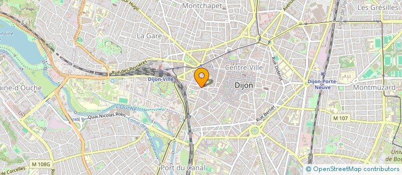 localisation de l'entreprise MONSIEUR ROLF GRAVELIN à DIJON