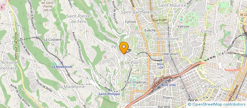 localisation de l'entreprise MONSIEUR ROLF MAMINO  NICE