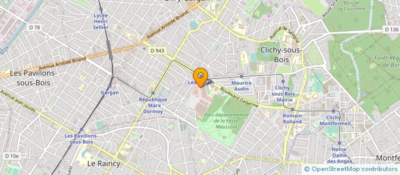 localisation de l'entreprise MONSIEUR ROLIM GONCALVES à CLICHY-SOUS-BOIS