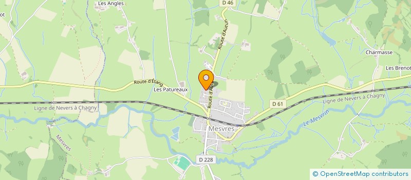 localisation de l'entreprise MONSIEUR ROLLAND AUQUIER  MESVRES