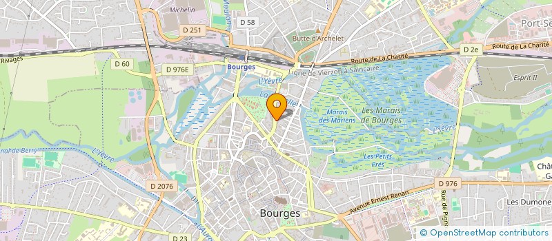 localisation de l'entreprise MONSIEUR ROLLAND GAUVIN  BOURGES