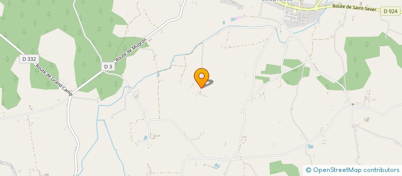 localisation de l'entreprise MONSIEUR ROLLAND GRIMAN  SOUPROSSE