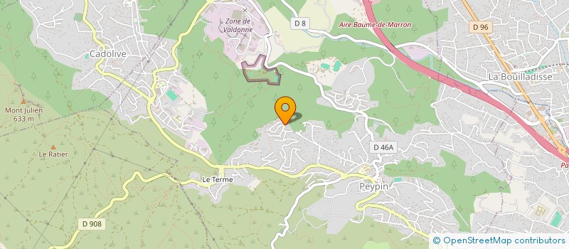 localisation de l'entreprise MONSIEUR ROLLAND MERLO  PEYPIN