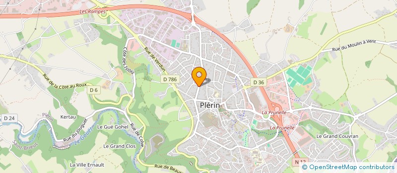 localisation de l'entreprise MONSIEUR ROLLAND REUX  PLERIN