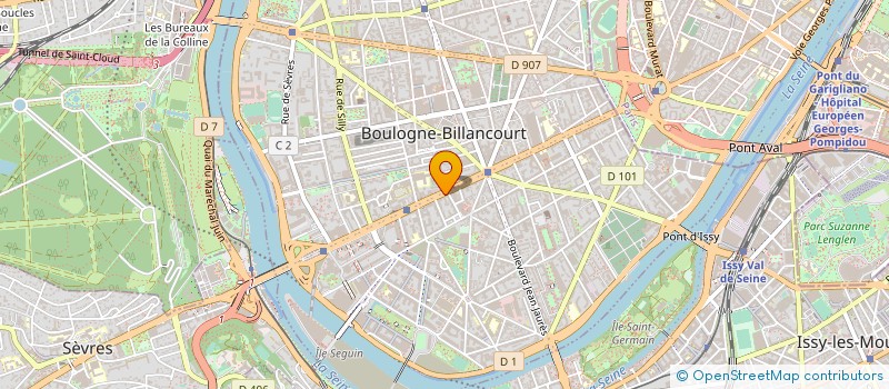 localisation de l'entreprise MONSIEUR ROLLAND VICTOR à BOULOGNE-BILLANCOURT