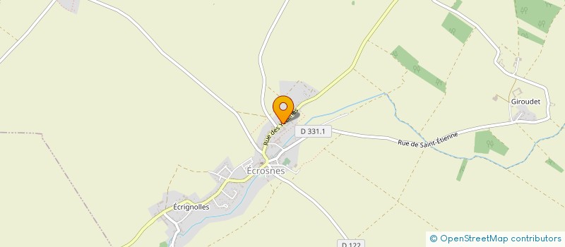 localisation de l'entreprise MONSIEUR ROLLAND VILLEFAILLEAU à ECROSNES