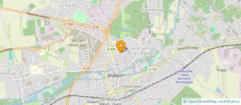 localisation de l'entreprise MONSIEUR ROLLIN MATIKE NGONG  PARIS