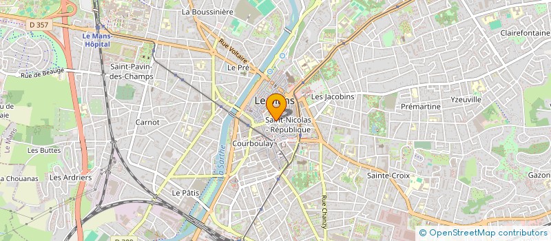 localisation de l'entreprise MONSIEUR ROMAIN ABONNEL à LE MANS