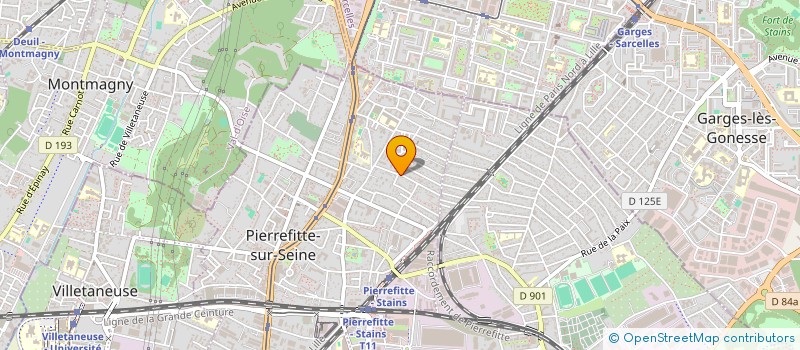 localisation de l'entreprise MONSIEUR ROMAIN ADJA à PIERREFITTE-SUR-SEINE