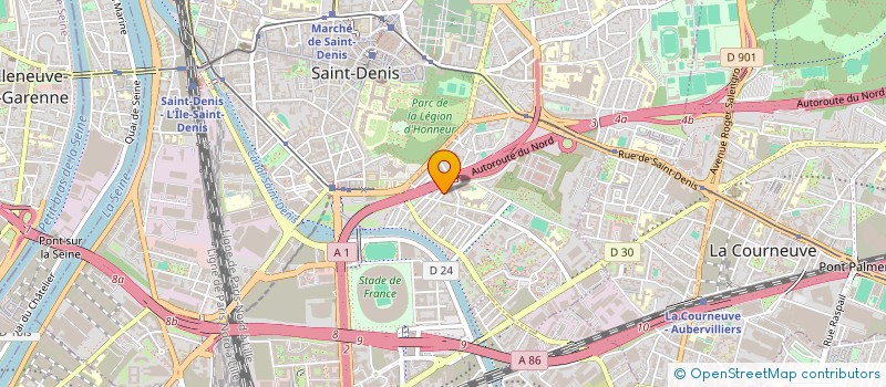 localisation de l'entreprise MONSIEUR ROMAIN ALBAT à SAINT-DENIS