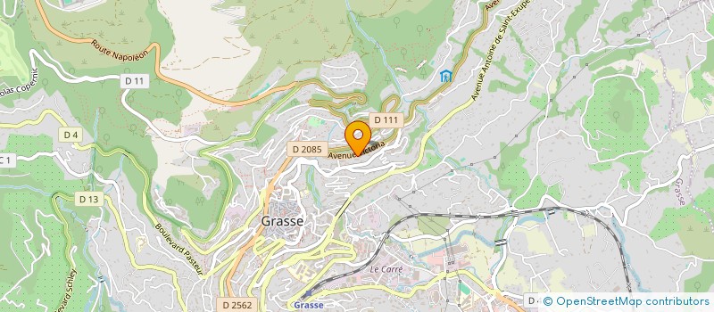 localisation de l'entreprise MONSIEUR ROMAIN ALCARAZ à GRASSE