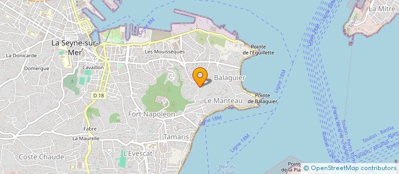 localisation de l'entreprise MONSIEUR ROMAIN ALEXANDRE RAMBAUD CHANOZ à LA SEYNE-SUR-MER