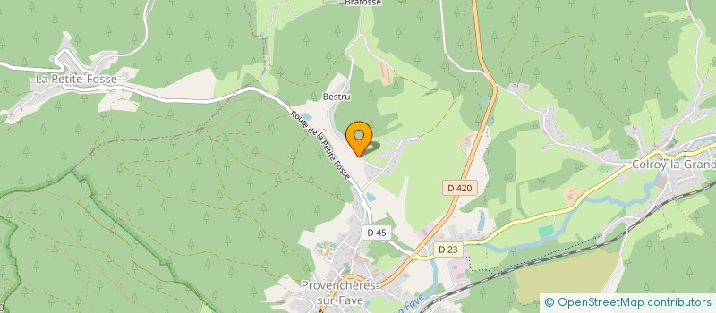 localisation de l'entreprise MONSIEUR ROMAIN ALTMANN  FRAPELLE