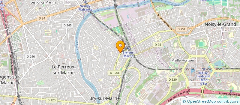 localisation de l'entreprise MONSIEUR ROMAIN ALVES  BRY-SUR-MARNE